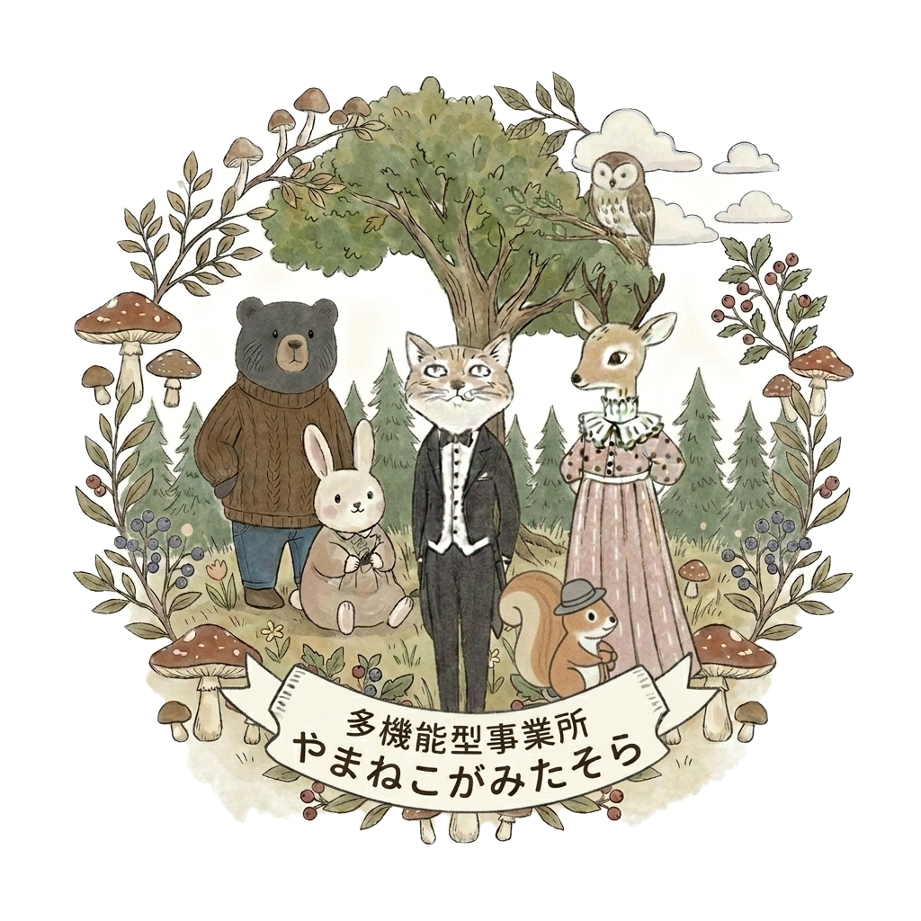 やまねこがみたそらのロゴ